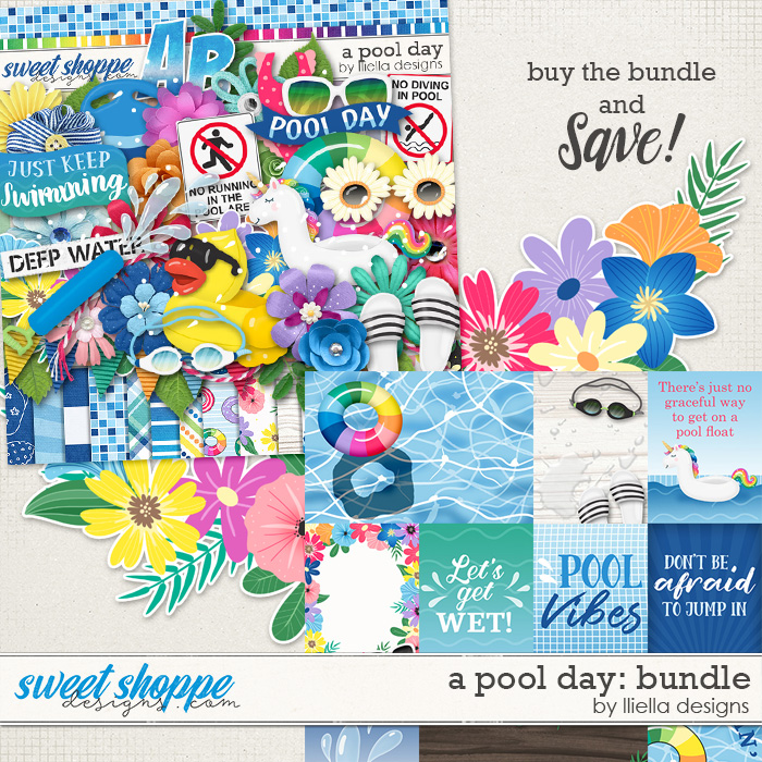 A Pool Day Bundle by lliella designs
