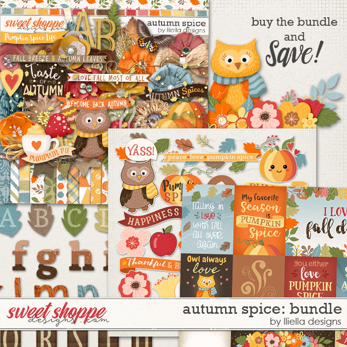 Autumn Spice Bundle by lliella designs