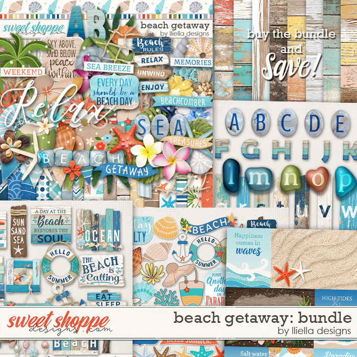 Beach Getaway Bundle by lliella designs