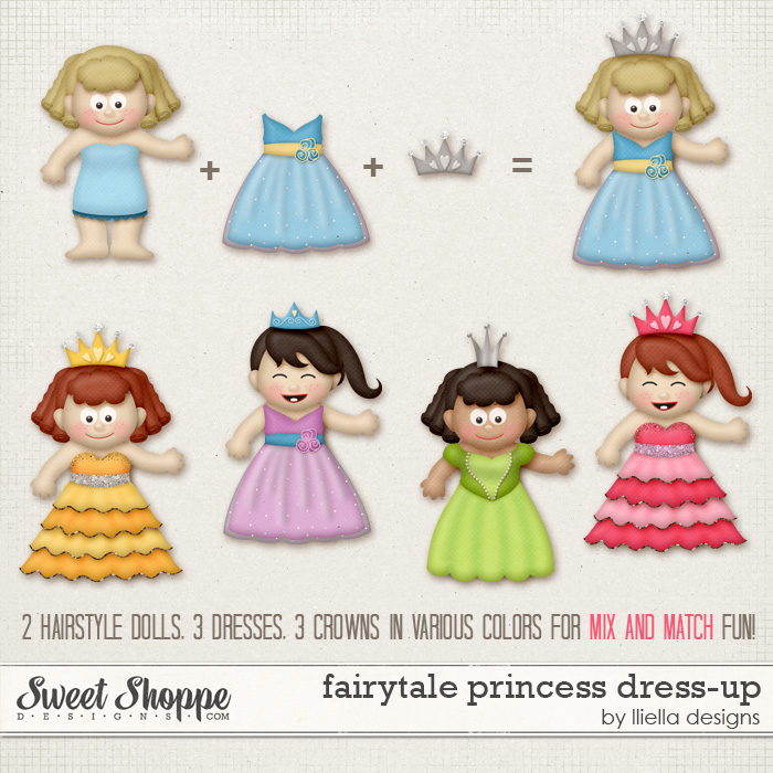 Fairytale Princess Dress-Up by lliella designs