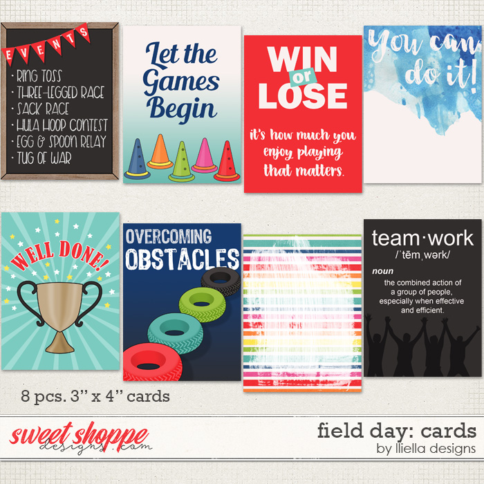 Field Day: Cards by lliella designs