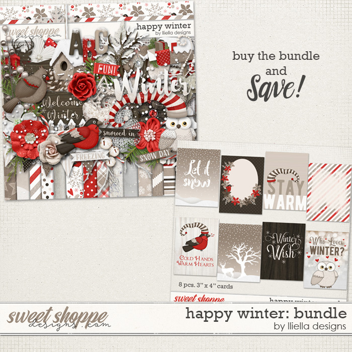 Happy Winter: Bundle by lliella designs Happy Winter: Bundle by lliella designs