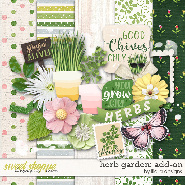 Herb Garden Add-On by lliella designs