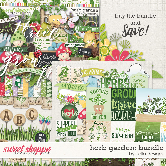 Herb Garden Bundle by lliella designs