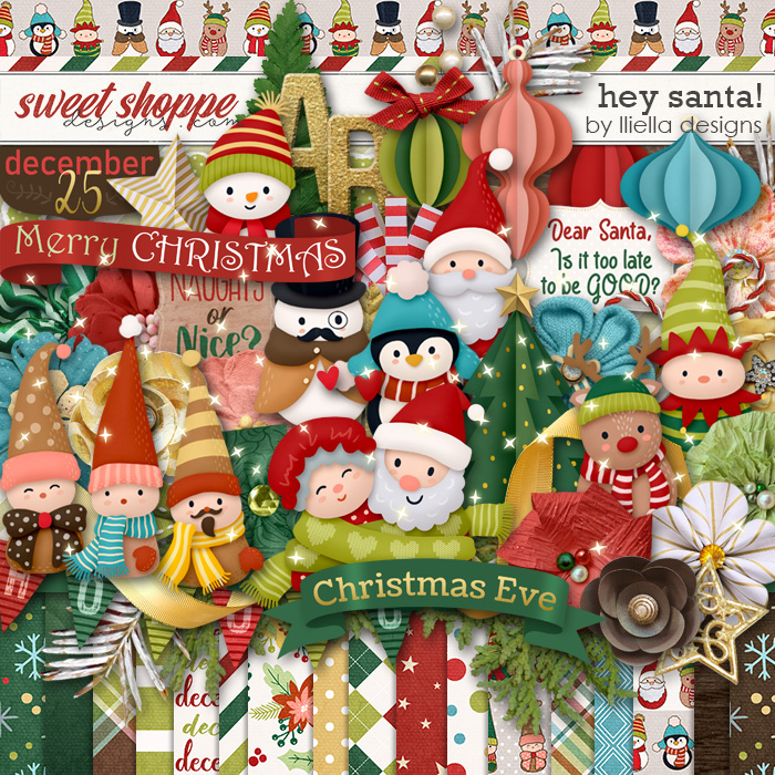 Hey Santa! by lliella designs