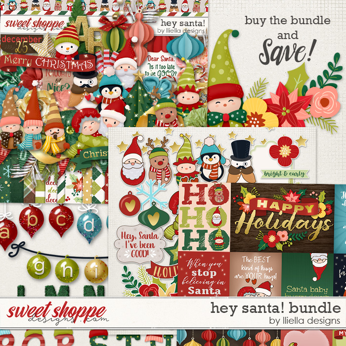 Hey Santa! Bundle by lliella designs