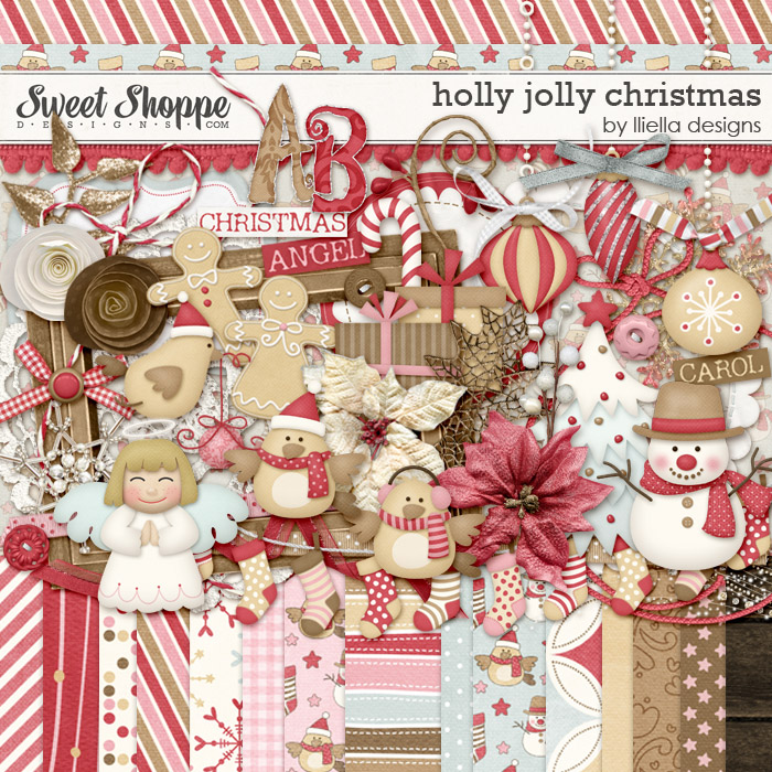 Holly Jolly Christmas by lliella designs