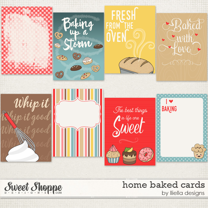 Home Baked Cards by lliella designs