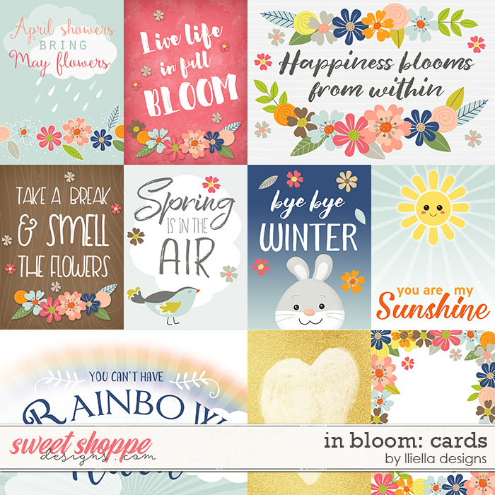 In Bloom: Cards by lliella designs