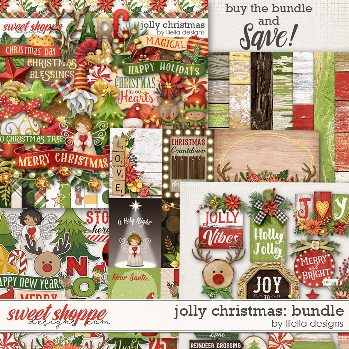 Jolly Christmas Bundle by lliella designs
