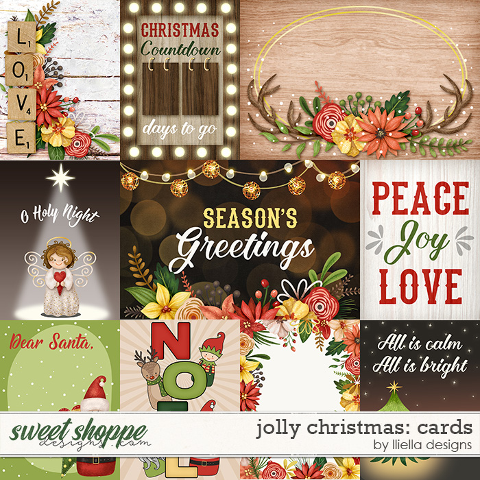 Jolly Christmas Cards by lliella designs