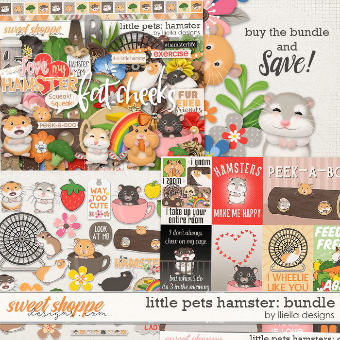 Little Pets Hamster Bundle by lliella designs