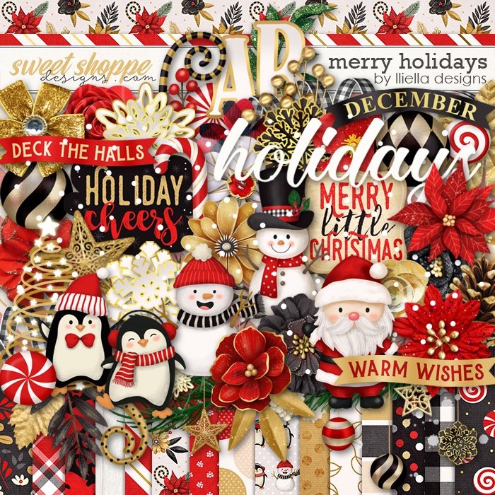 Merry Holidays by lliella designs