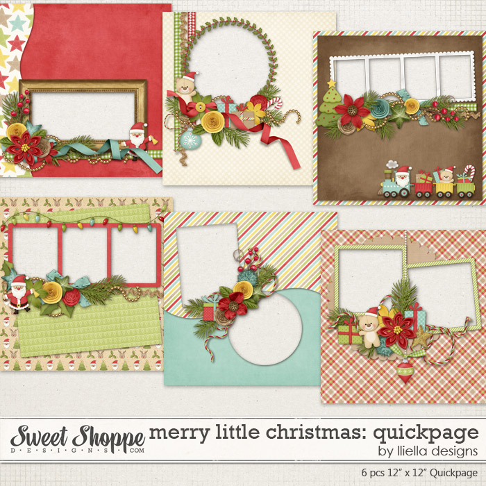Merry Little Christmas: Quickpage by lliella designs