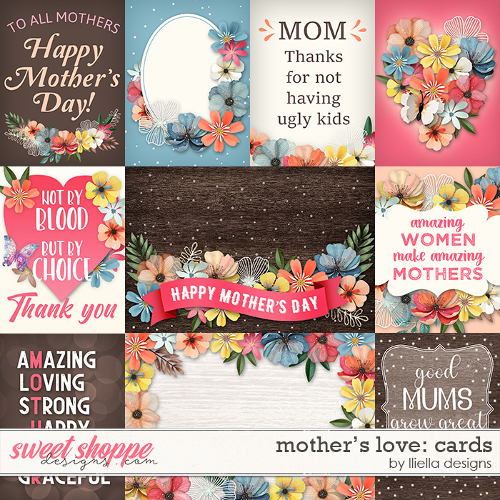 Mother's Love Cards by lliella designs