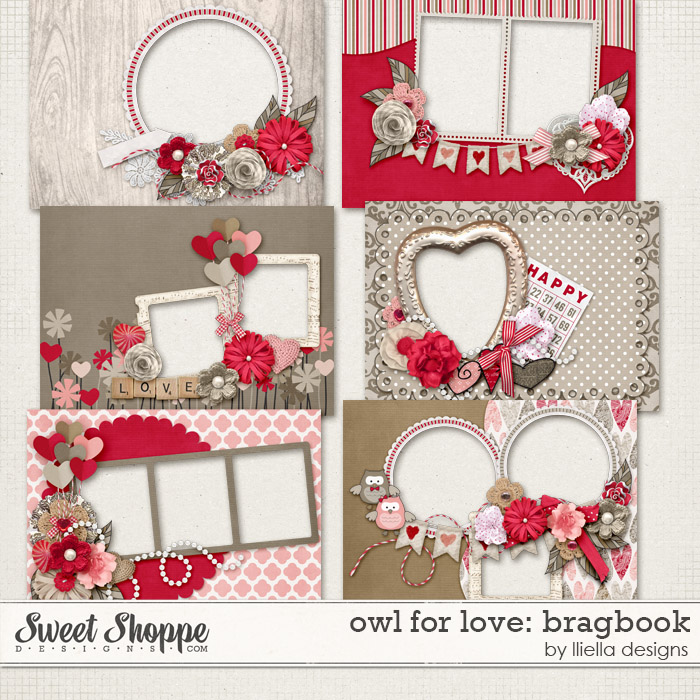 Owl For Love: Bragbook by lliella designs