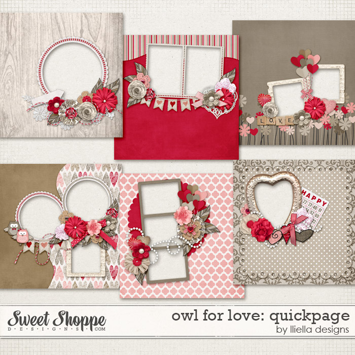 Owl For Love: Quickpage by lliella designs