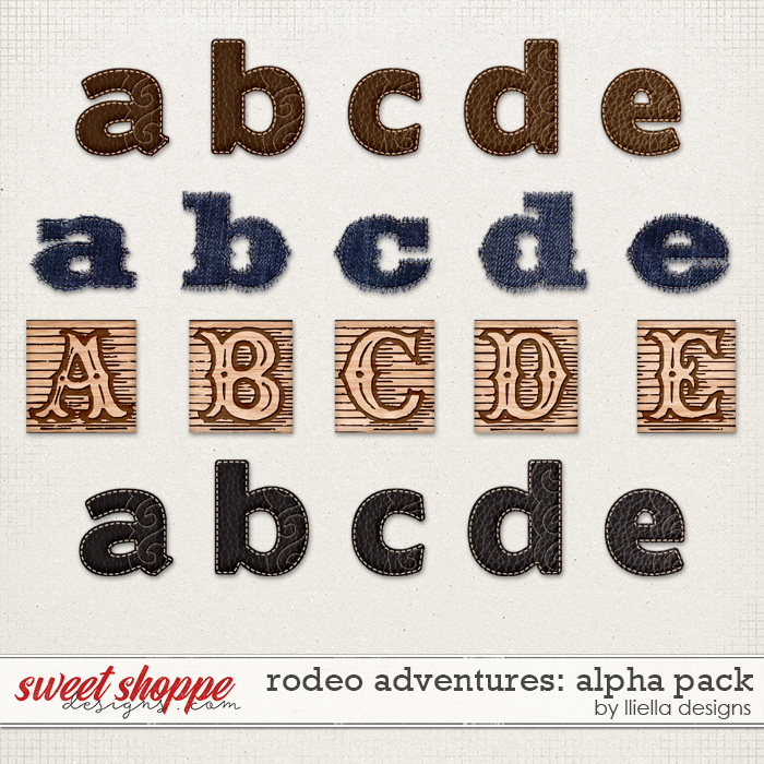 Rodeo Adventures Alpha Pack by lliella designs