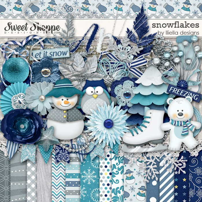 Snowflakes by lliella designs