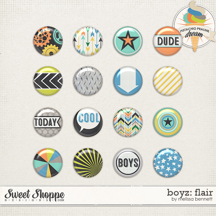 Boyz: Flair by Melissa Bennett Boyz: Flair by Melissa Bennett