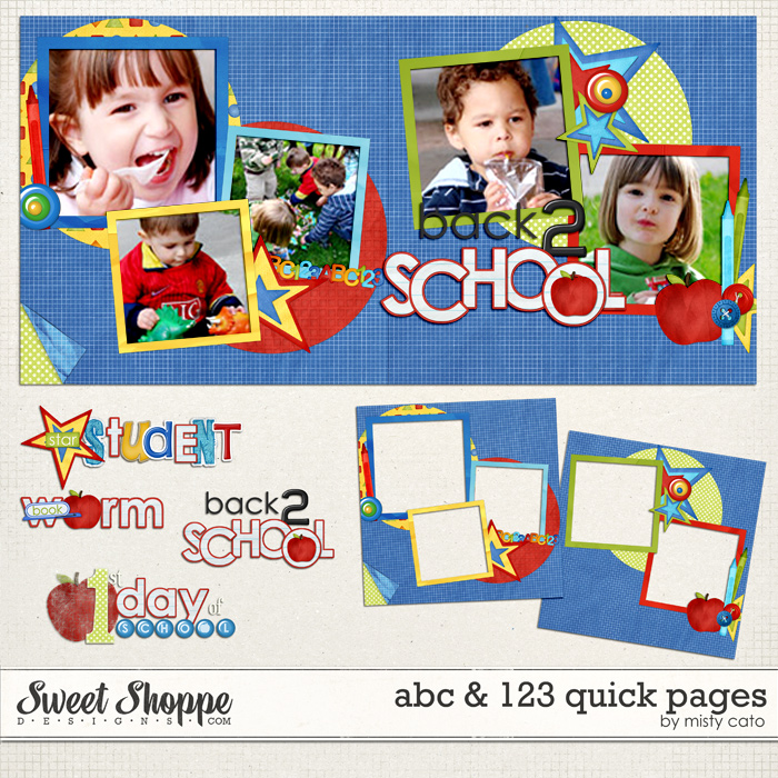 ABC & 123 Quick Pages by Misty Cato ABC & 123 Quick Pages by Misty Cato