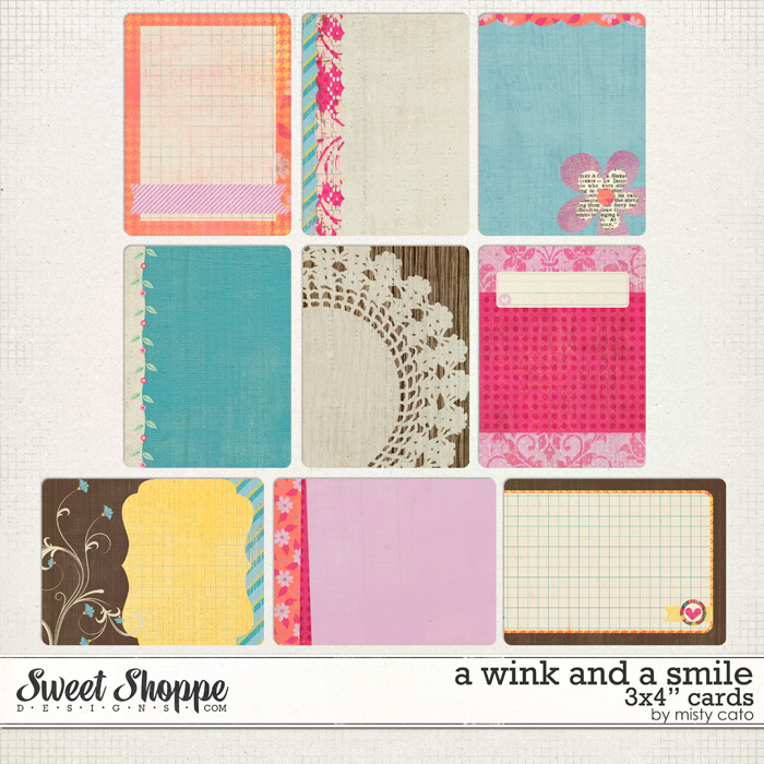A Wink and a Smile Journaling Cards by Misty Cato A Wink and a Smile Journaling Cards by Misty Cato