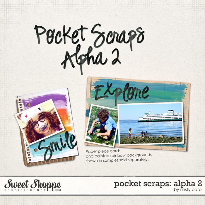 Pocket Scraps: Alpha 2 by Misty Cato Pocket Scraps: Alpha 2 by Misty Cato
