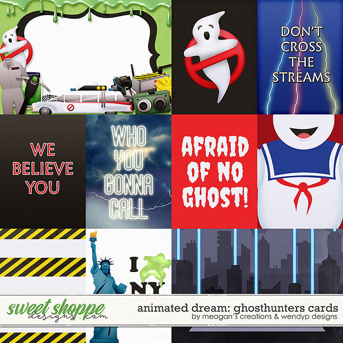 Animated Dream: Ghosthunters - Cards by Meagan's Creations & WendyP Designs