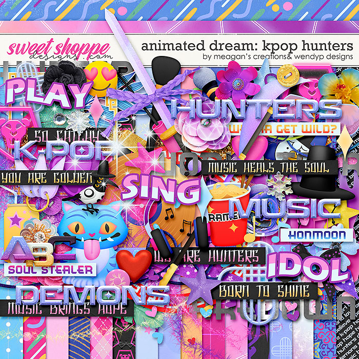 Animated Dream: K-pop Hunters by Meagan's Creations & WendyP Designs Animated Dream: K-pop Hunters by Meagan's Creations & WendyP Designs