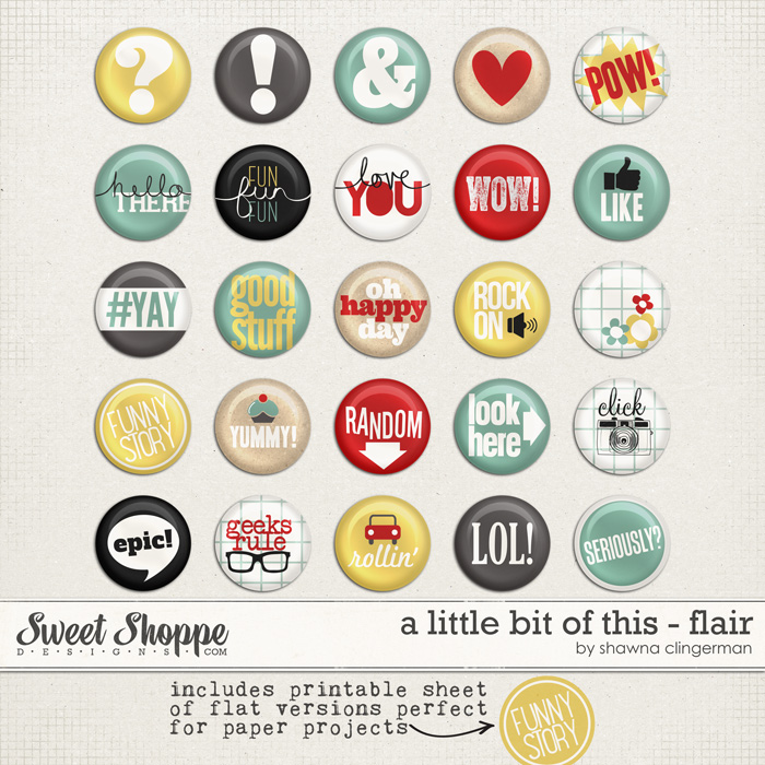 A Little Bit of This - Flair by Shawna Clingerman A Little Bit of This - Flair by Shawna Clingerman