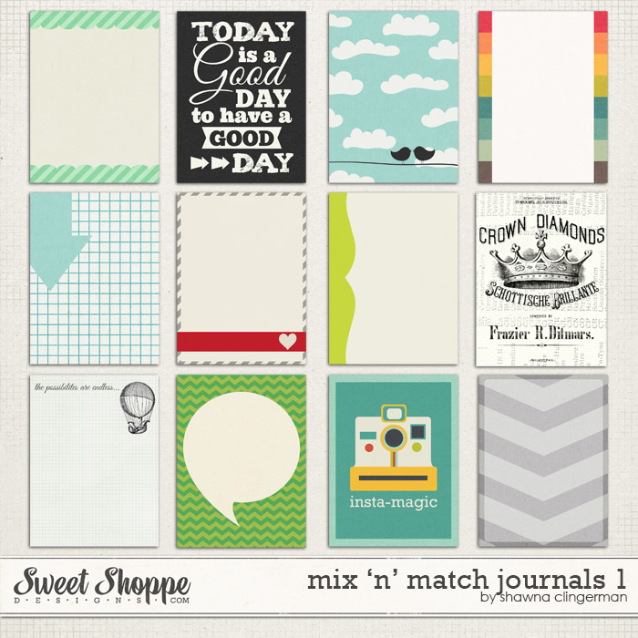 Mix 'n' Match Journals 1 by Shawna Clingerman Mix 'n' Match Journals 1 by Shawna Clingerman