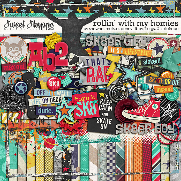 *OFFER EXPIRED* Rollin' with My Homies by Shawna, Melissa, Penny, Libby, Flergs & Zoliofrope
