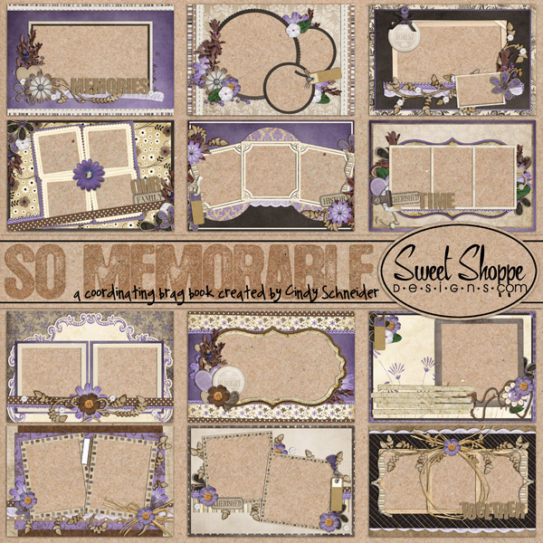 *Limited Edition* So Memorable Brag Book by Sweet Shoppe Designs