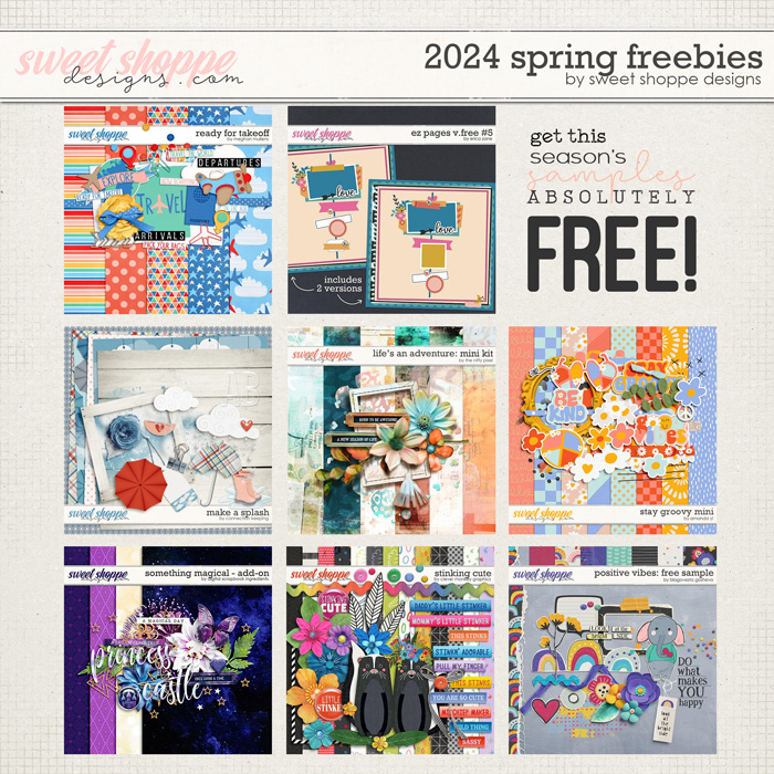 2024 Spring Freebies by Sweet Shoppe Designs