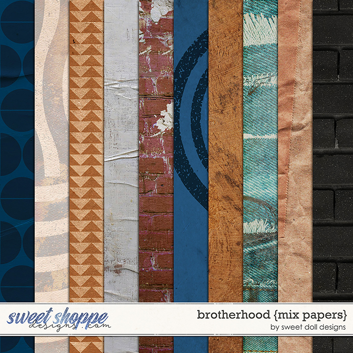 Brotherhood {mix papers} by Sweet Doll designs