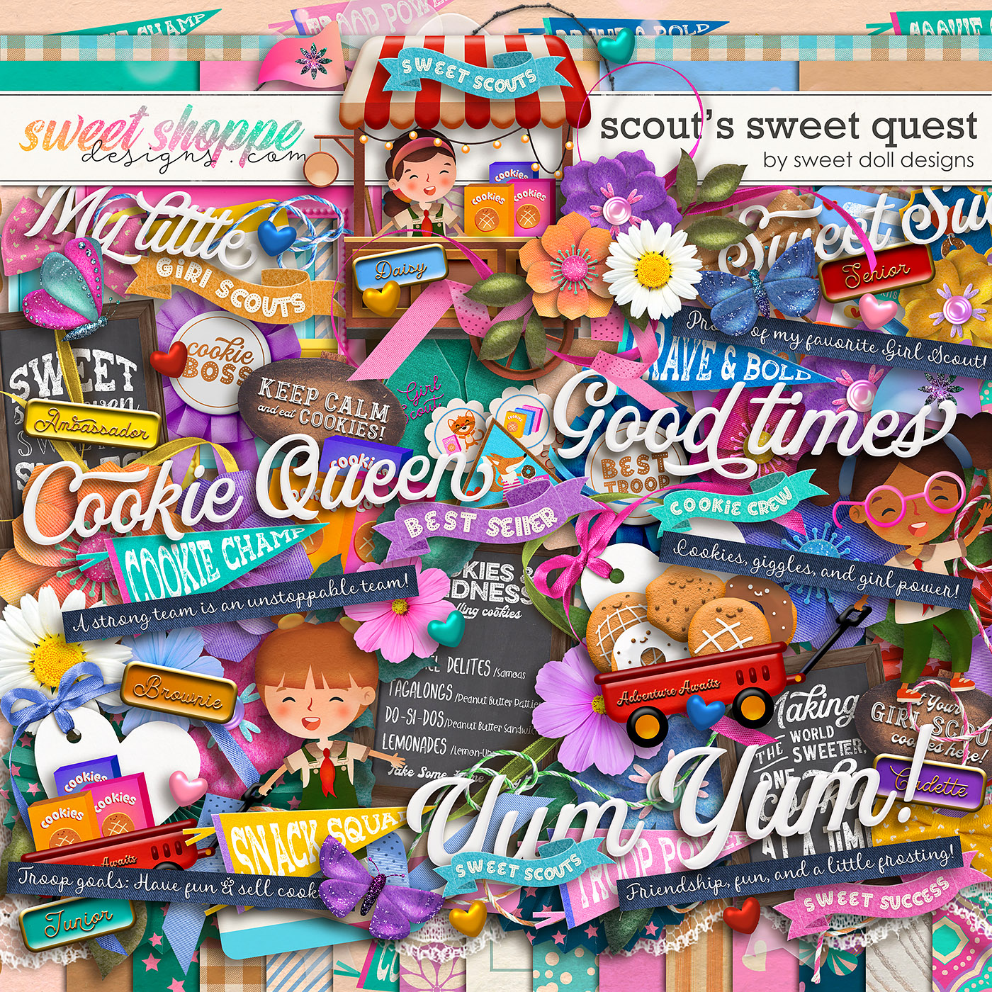 Scout’s Sweet Quest Kit by Sweet Doll designs