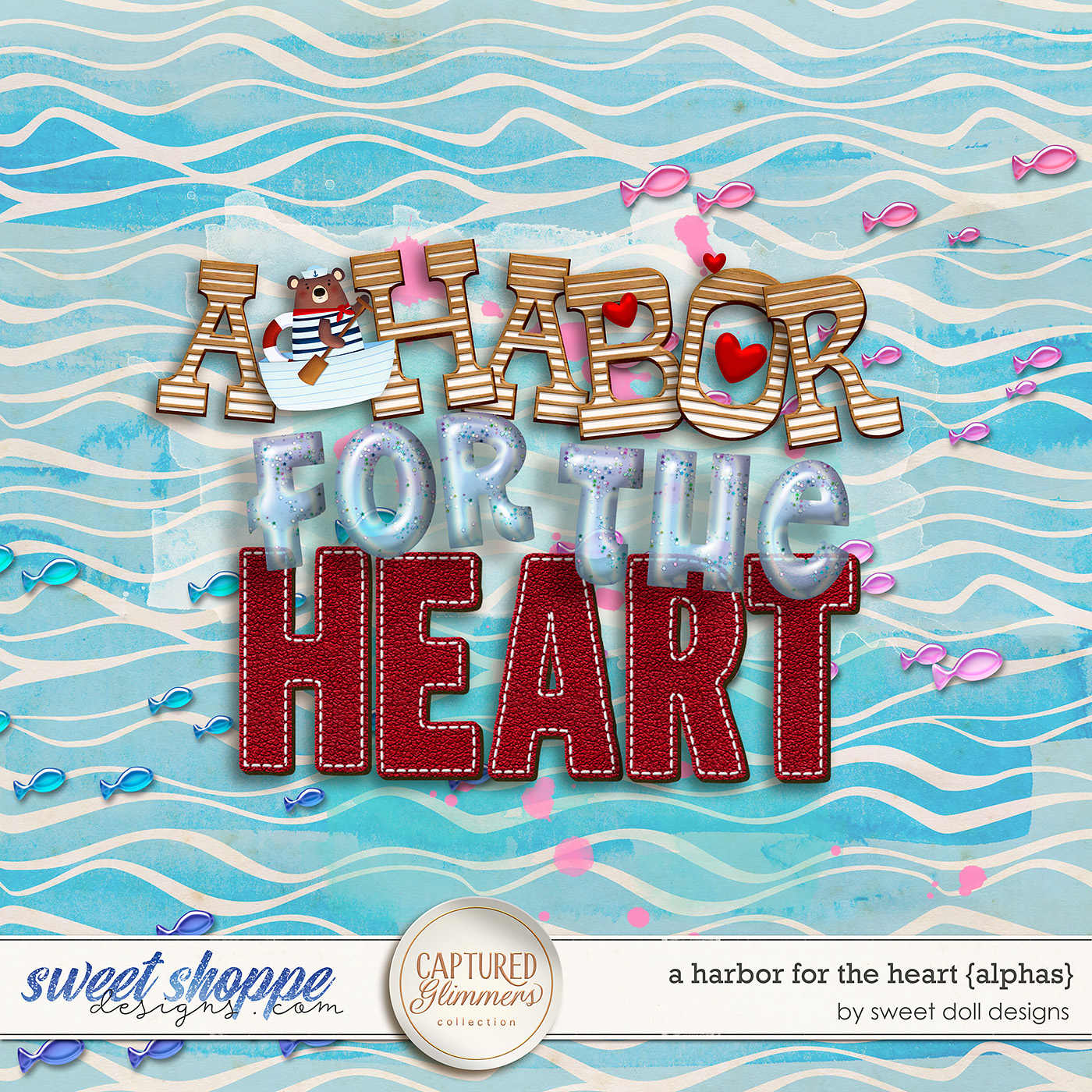 Captured Glimmers: A Harbor for the Heart {alphas} by Sweet Doll designs