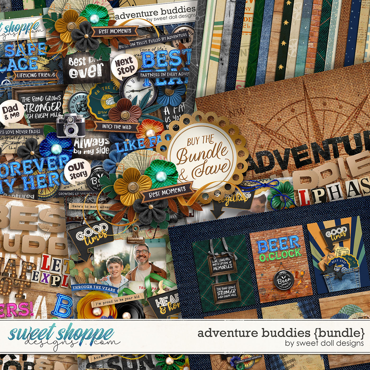 Adventure Buddies {bundle} by Sweet Doll designs