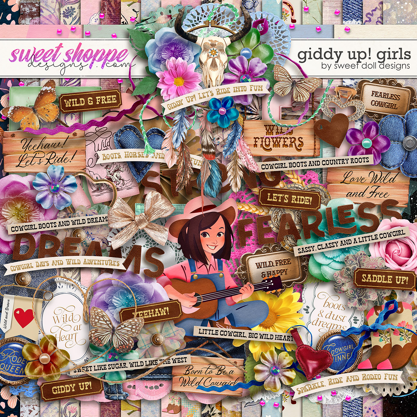 Giddy Up! Girls {full kit} by Sweet Doll designs