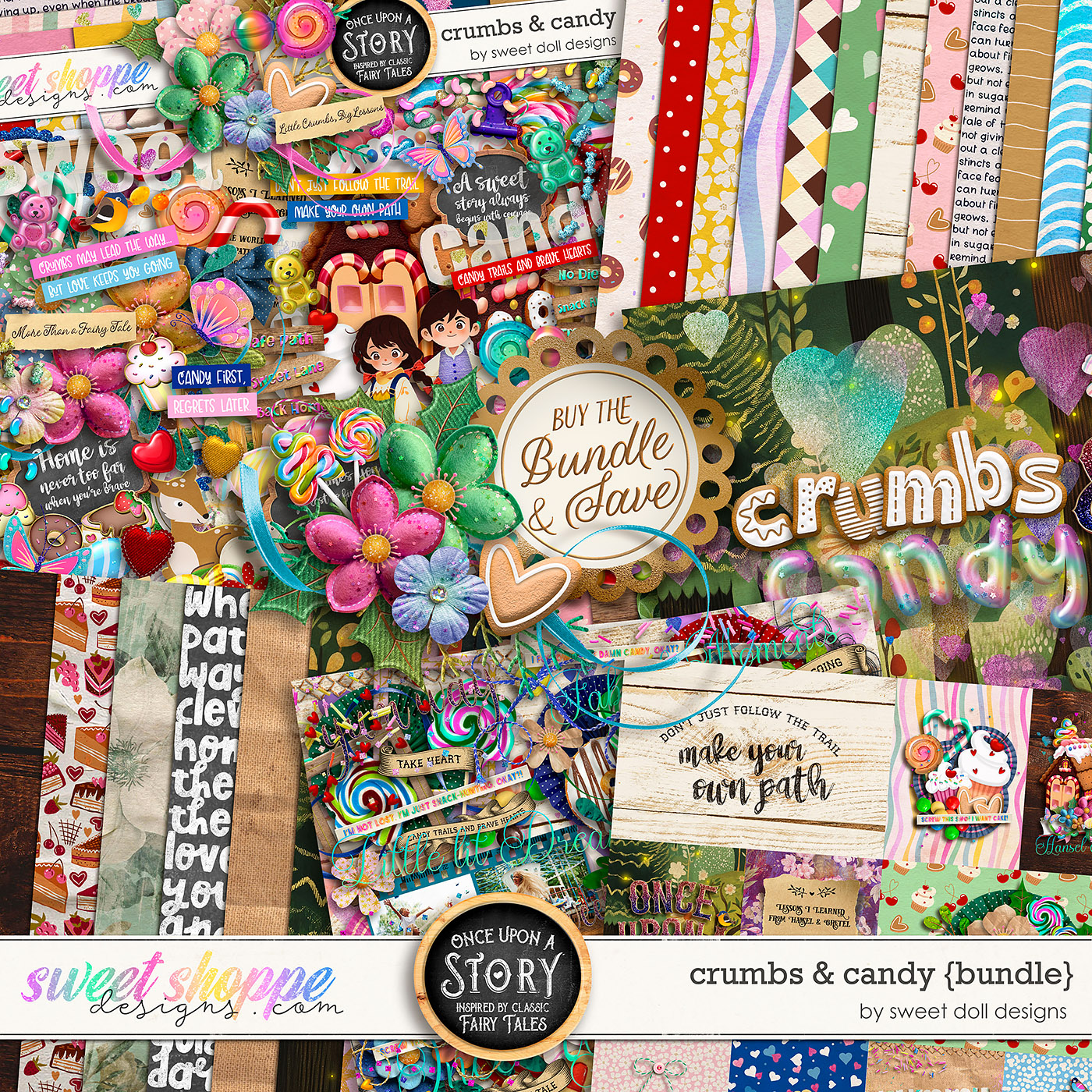 Once Upon a Story: Crumbs & Candy {bundle} by Sweet Doll designs