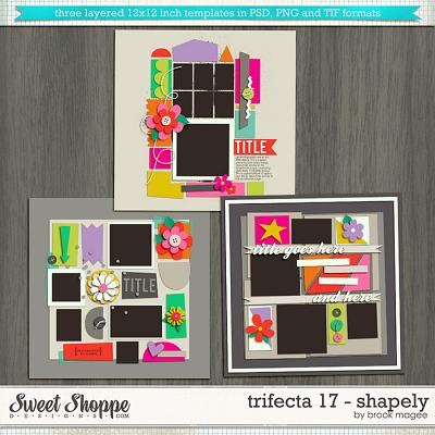 Brook's Templates - Trifecta 17 - Shapely by Brook Magee