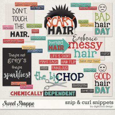 Snip & Curl Snippets by Digilicious Design