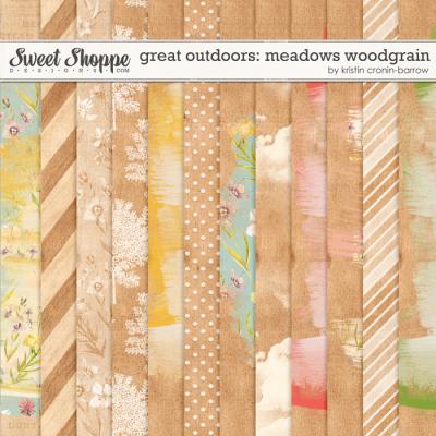 Great Outdoors: Meadows Woodgrain by Kristin Cronin-Barrow