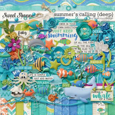 Summer's Calling {Deep} by Digilicious Design