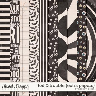 Toil & Trouble {Extra Papers} by Digilicious Design