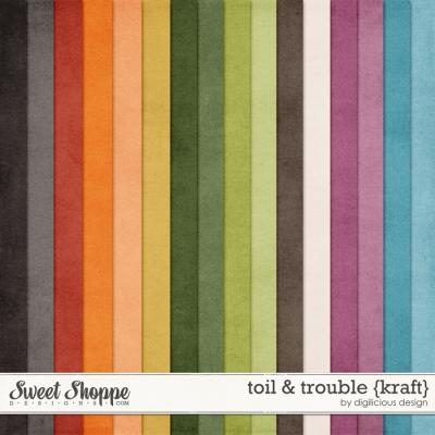 Toil & Trouble {Kraft} by Digilicious Design