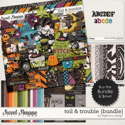 Toil & Trouble {Bundle} by Digilicious Design