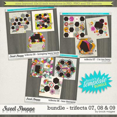 Brook's Templates - Bundle - Trifecta 07, 08 & 09 by Brook Magee