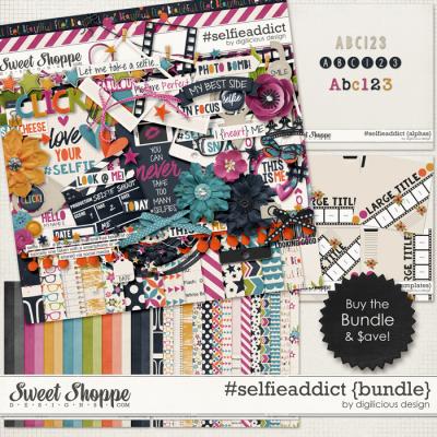 #selfieaddict {Bundle} by Digilicious Design