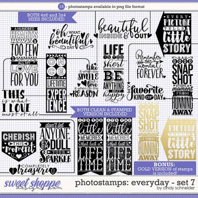 Cindy's Photostamps - Everyday Set 7 by Cindy Schneider